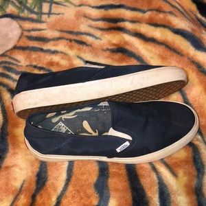 Blue Slip on Vans Surf Collection